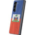 Haiti Flag Distressed Galaxy Z Fold5 5G Skin